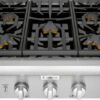 Thermador - Professional Series 30" Built-In Gas Cooktop with 5 Pedestal Star Burners - Stainless steel