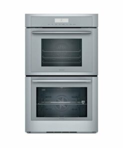 Thermador - Masterpiece Series 30" Built-In Double Electric Steam and Convection Wall Oven with Wifi - Stainless steel