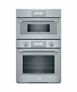 Thermador - Professional Series 30" Built-In Electric Convection Wall Oven with Built-In Microwave - Stainless steel 0