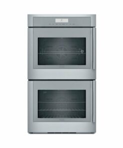 Thermador - Masterpiece Series 30" Built-In Double Electric Convection Wall Oven with Wifi and Left Door Swing - Stainless steel