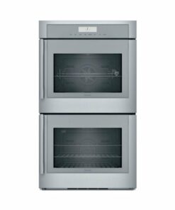 Thermador - Masterpiece Series 30" Built-In Double Electric Convection Wall Oven with Wifi and Right Door Swing - Stainless steel