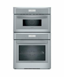 Thermador - Masterpiece Series 30" Built-In Electric Convection Wall Oven with Built-In Speed Microwave and Wifi - Stainless steel
