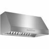 Thermador - PROFESSIONAL SERIES 36" Externally Vented Range Hood - Stainless steel 2