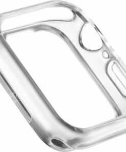 Modal™ - Bumper for Apple Watch™ 44mm (2-Pack) - Clear/Space Gray