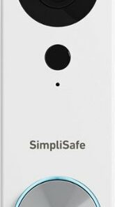 SimpliSafe - Pro Video Doorbell - Wired - White