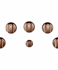Café - Control Knob for Electric Cooktops - Brushed copper