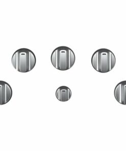 Café - Control Knob for Electric Cooktops - Brushed stainless steel