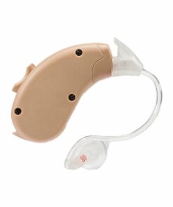 Lucid Audio - Lucid Hearing Behind The Ear Enrich Pro Digital Personal Sound Hearing Amplifier Ready to Wear - BEIGE