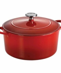 Tramontina - Gourmet Enameled Cast Iron 5.5-Quart Dutch Oven - Gradated Red