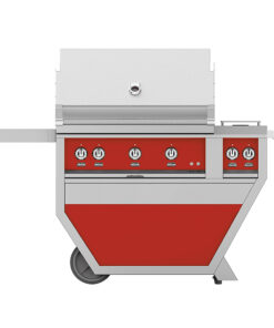 Hestan - Deluxe Gas Grill - Red 1