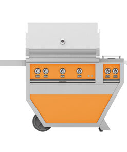 Hestan - Deluxe Gas Grill - Orange 1