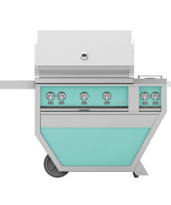Hestan - Deluxe Gas Grill - Turqouise 0