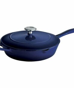 Tramontina - Gourmet Enameled Cast Iron 10" Skillet - Gradated Cobalt