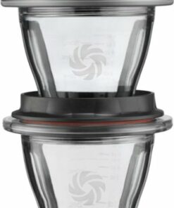 Blending Bowls Accessory for Vitamix Ascent Series Blenders - Black/Clear