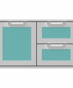 Hestan - AGSDR Series 36" Double Drawer and Storage Door Combination - Bora Bora