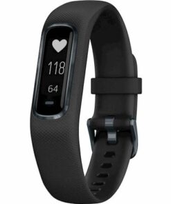 Garmin - vívosmart 4 Activity Tracker + Heart Rate (Large) - Black