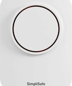 SimpliSafe - Wireless Auxiliary Siren - White