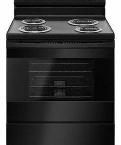 Amana - 4.8 Cu. Ft. Freestanding Electric Range - Black 1