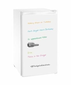 Frigidaire - Retro 3.2 Cu. Ft. Mini Fridge with Eraser Board Door - White