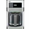 Braun - BrewSense 12-Cup Coffee Maker - Stainless Steel/White