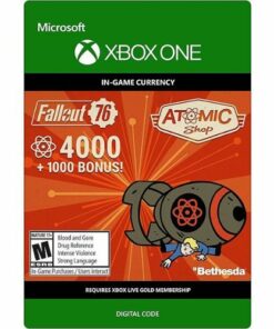 Fallout 76 - 4000 (+1000 Bonus) Atoms [Digital]