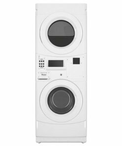 Whirlpool - 3.1 Cu. Ft. Commercial Front Load Washer and 6.7 Cu. Ft. Electric Dryer Laundry Center with Powerful Drive System - White