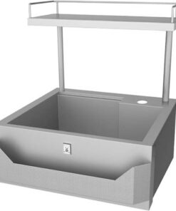 Hestan - 30" Outdoor Insulated Sink - Stainless