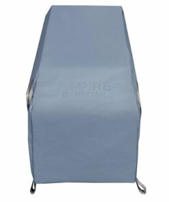 Deluxe Protective Cover for Select Aspire by Hestan 12" Built-In Double Side Burners - Gray