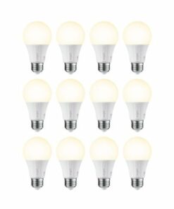 Sengled - Smart A19 LED 60W Bulbs Works with Amazon Alexa, Google Assistant, SmartThings & Wink (12-Pack) - White Only