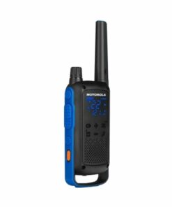 Motorola - Solutions TALKABOUT T800 Two Way Radio - 2 Pack - Black/Blue