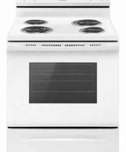 Amana - 4.8 Cu. Ft. Freestanding Electric Range - White 2