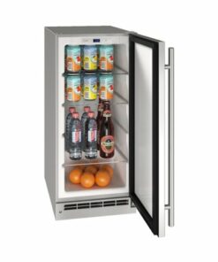 U-Line - 3.1 Cu. Ft. Mini Fridge - Stainless steel 0