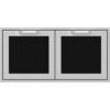 Hestan - AGAD Series 42" Outdoor Double Access Doors - Stealth