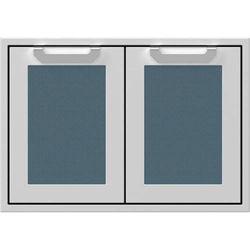 Hestan - AGSD Series 30" Outdoor Double Storage Doors - Pacific Fog