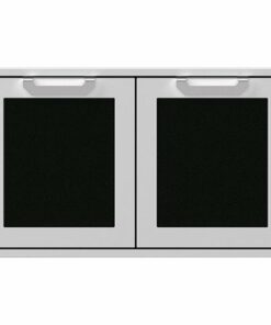 Hestan - AGSD Series 36" Outdoor Double Storage Doors - Stealth