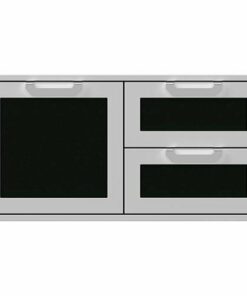 Hestan - AGSDR Series 42" Double Drawer and Storage Door Combination - Stealth