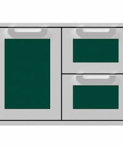 Hestan - AGSDR Series 30" Double Drawer and Storage Door Combination - Grove
