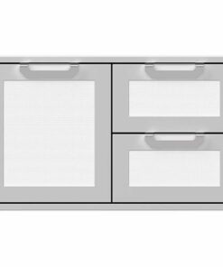 Hestan - AGSDR Series 36" Double Drawer and Storage Door Combination - Froth