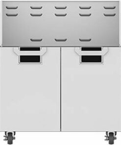 Hestan - Aspire ECD Series 30" Tower Cart with Double Doors - Stealth