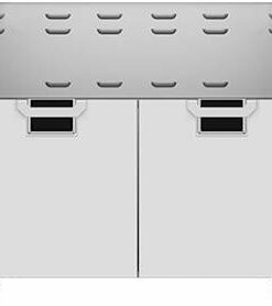 Hestan - Aspire ECD Series 42" Tower Cart with Double Doors - Stealth