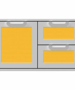 Hestan - AGSDR Series 36" Double Drawer and Storage Door Combination - Sol