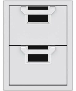 Hestan - Aspire AEDR Series 16" Double Drawers - Stealth