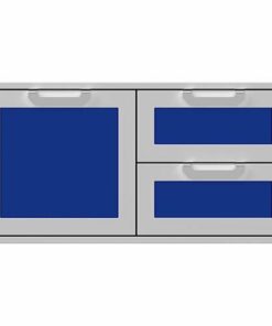 Hestan - AGSDR Series 42" Double Drawer and Storage Door Combination - Prince