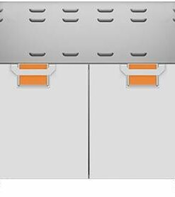 Hestan - Aspire ECD Series 42" Tower Cart with Double Doors - Citra
