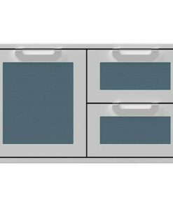 Hestan - AGSDR Series 36" Double Drawer and Storage Door Combination - Pacific Fog