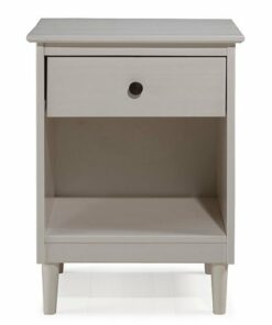Walker Edison - 1-Drawer Nightstand - White