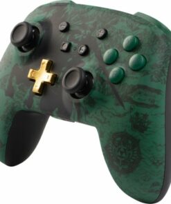 PowerA - Enhanced Wireless Controller for Nintendo Switch - Link Silhouette