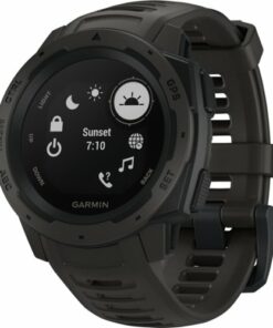 Garmin - Instinct GPS Smartwatch 45mm Fiber-Reinforced Polymer - Graphite