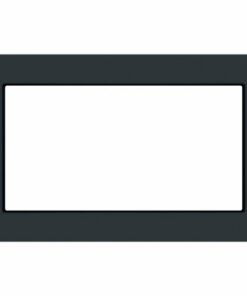 GE - 27" Trim Kit for Profile Microwaves - Black slate