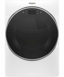 Whirlpool - 7.4 Cu. Ft. 36-Cycle Electric Dryer with Steam - White
